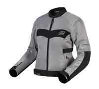 OZONE MOTO Dart Lady Veste de Moto Femme | Textile | Protecteurs Coudes et Épaules | Panneaux de Ventilation en Maille | Éléments Réfléchissants