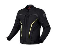 OZONE MOTO Delta IV Veste de Moto Homme | Membrane Imperméable | Protecteurs Coudes et Épaules | 3 Canaux de Ventilation | Éléments réfléchissants | 4 Poches