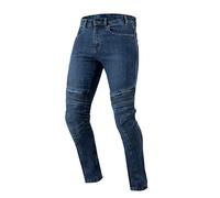 OZONE MOTO Hornet II Jean de Moto Homme | Doublure en Fibre d'aramide | Genouillères | Empiècements Extensibles | Slim Fit