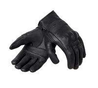 OZONE MOTO Stick Custom II Lady Gants de Moto Femme | Cuir de Chèvre | Perforé | Protège Jointures | Inserts Élastiques