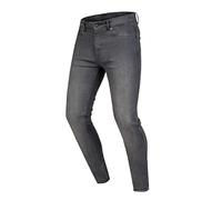 OZONE MOTO Striker Jeans de Moto Homme | Doublure en Fibre d'aramide | Flying Bats Protecteurs de Genou Niveau 2 | Poches pour Protecteurs Hanches et Coccyx | Slim Fit