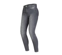 OZONE MOTO Striker Lady Jeans de Moto Femme | Doublure en Fibre d'aramide | Flying Bats Protecteurs de Genou Niveau 2 | Poches pour Protecteurs Hanches et Coccyx | Slim Fit