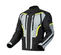 OZONE MOTO Tour III Veste de Moto Homme | Textile | Membrane Imperméable Reissa | Doublure Thermolite | Protections Coudes et Épaules | 8 Canaux de Ventilation