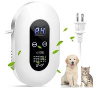 Ozone Odor Eliminator for Strong Odor 99% Cat Litter Deodorizer Dog Poof Odor Removal Air Ionizers Home Plug-in Air Purifier for Bedroom, Toilet, Kitchen, Pets, Shoe, Smoke, Formaldehyde Air Freshener