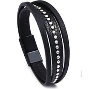 Ozonee Bracelet homme avec universel noir
