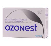 OZONEST TOALLITES OFTALMIQUES ÉLIMINE SECRÉTIONS ET RÉSIDUES PRÉVIENT DES INFECTIONS 20 uds