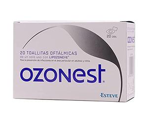 OZONEST TOALLITES OFTALMIQUES ÉLIMINE SECRÉTIONS ET RÉSIDUES PRÉVIENT DES INFECTIONS 20 uds
