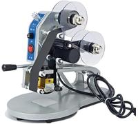 OZPPM Imprimante À Code Chaud, Imprimante De Date Manuelle, Imprimante Thermique Directe, Imprimante À Ruban Manuelle, for Date De Péremption Et Numéro De Lot