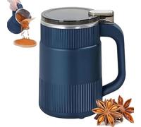 OZPPM Machine À Écraser Électrique, Moulin Petit Multifonction, 8 Lames Moulin À Épices Poudre Fine, Acier INOX 304, for Herbes, Café, Noix, Grains