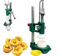 OZPPM Machine à tartelettes en acier inoxydable, machine à tarte manuelle pour la cuisson de tartes et de gaufres, idéale pour les boulangers domestiques et les cuisines professionnelles (SN6200)