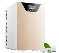 OZPPM Réfrigérateur Congélateur Portable, Mini Réfrigérateur De Voiture 20 L, Glacière Et Réchauffeur Portables Avec Système De Refroidissement À Trois Cœurs For Les Soins De La Peau(Gold)