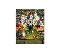 OZPWBVY Fleur Impression sur Toile Célèbre Peinture Reproduction-Tableau Décoration Murale Salon-Fleurs lys-Affiche Mural 40x50cm Sans Cadre