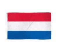 OZSENFLINT Drapeau des Pays-Bas - Avec œillets en laiton - 90 x 150 cm - 100 g/m²