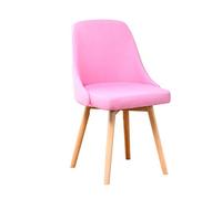OZSSLJJ Can Demolition Washable Lounge Chair Dorm Room Desk Bedroom Balcony Marriage Room Hotel Negotiate Chair(Pink)