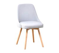 OZSSLJJ Can Demolition Washable Lounge Chair Dorm Room Desk Bedroom Balcony Marriage Room Hotel Negotiate Chair(Light Gray)