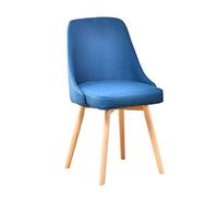 OZSSLJJ Can Demolition Washable Lounge Chair Dorm Room Desk Bedroom Balcony Marriage Room Hotel Negotiate Chair(Dark Blue)