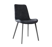 OZSSLJJ Kitchen Dining Chairs,Design Home Use Counter Chair Leisure Backrest Nail Art Make up Negotiate Meeting Chair(Light Gray)
