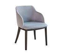 OZSSLJJ Kitchen Dining Chairs,Linen Wrought Iron Home Use Backrest Milk Tea Shop Make up Nail Art Computer Chair