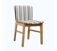 OZSSLJJ Kitchen Dining Chairs,Restaurant Clothing Store Balcony Flower Shop Gazebo Solid Wood Wooden Legs Dining Chair(Multi-Colored)