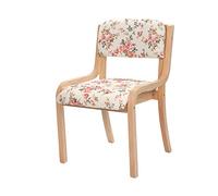 OZSSLJJ Kitchen Dining Chairs,Solid Wood Backrest Computer Chair Leisure Balcony Hotel Negotiate Hot Pot Restaurant Chair(G)