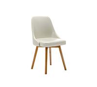 OZSSLJJ Modern Design Dining Chair,Reception Chair Beech Leather Make up Nail Art Dorm Room Cake Shop Buffet Study Write Chair(B)