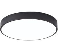 OZSSLJJ Plafonnier circulaire haute luminosité à LED 6000 K, économie d'énergie, 4,8 cm, éclairage d'intérieur(Dark,S)
