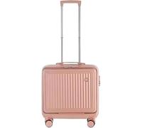 OZSSLJJ Small Carry on Luggage Front Cover Full Open Suitcase Checked(Pink,20inch)
