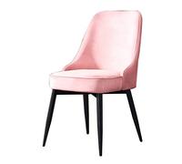 OZSSLJJ Soft Velvet Dining Chair,with Backrest Computer Chair Nail Art Make up Negotiate Balcony Banquet Leisure Chair