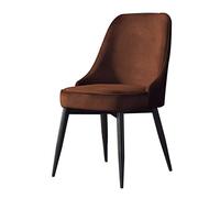 OZSSLJJ Soft Velvet Dining Chair,with Backrest Computer Chair Nail Art Make up Negotiate Balcony Banquet Leisure Chair