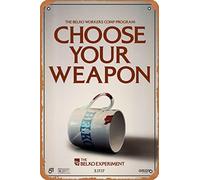 OZSSLJJ XISLAIBN-V287Z Affiche de film The Belko Experiment (#2 sur 10) 2017 20,3 x 30,5 cm