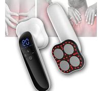 OZTYSGXM Appareil Physiothétapie Ultrasons, Massage Facial RF 4 en 1 sans Fil 3 Modes et 10 Niveaux D'intensité pour Visage, l'abdomen, Taille, Bras, Jambes et Fesses,White