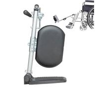 OZTYSGXM Repose-pieds relevables universels pour fauteuils roues, repose-pieds composés multifonctionnels avec coussinets rembourrés pour mollets, faciles à nettoyer et à installer, gauche