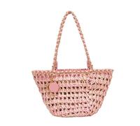 OZWYCY Sac De Paille Sacs À Main Tissés À La Main, Sacs De Plage Parfumés, Sacs En Paille, Sacs À La Mode Assortis For Femmes Sac Paille Femme(Pink)