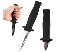 OZXVXZO 6 PCS Couteaux Télescopiques en Plastique,Faux Couteau Astuce en Plastique Jouet,Couteau à Poignard Disparaissant, Poignards Disparaissants pour d'halloween Trucs de Magie Party