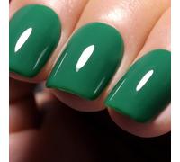 Ozzeal Vernis à ongles UV - Vert émeraude - 15 ml - Vernis à ongles gel UV - Soak Off LED - Pour l'automne et l'hiver - Pour débutant en salon de manucure - Pour filles et femmes