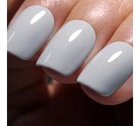 Ozzeal Vernis Semi Permanent Gris, 15ml Gris Clair Gel Nail Polish Art Démarrage Manucure Vernis À Ongles Gels Soak Off Led UV Automne Hiver Vernis Gel UV DIY Nail Art Kit De Démarrage