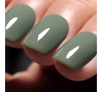 Ozzeal Vernis Semi Permanent Vert, 15ml Vert Sauge Gel Nail Polish Art Démarrage Manucure Vernis À Ongles Gels Soak Off Led UV Automne Hiver Vernis Gel UV DIY Nail Art Kit De Démarrage