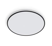 PHILIPS Plafonnier linéaire à LED 36 W 4000 K [Blanc froid - Noir] pour éclairage de plafond intérieur, salon, chambre à coucher