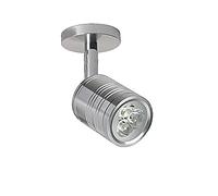 OZZKI Encastré 5W Mural Petit projecteur LED Plafond Light Single Lampe plafonnier Nordique Salon Afficher Le comptoir de la Piste de la lumière du Mur de la lumière du Mur 360 ° Intégré
