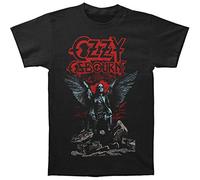 Ozzy Osbourne - T-Shirt # L Black Unisex # Angel Wings [Import]