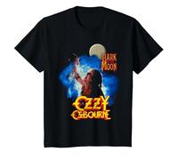 Ozzy Osbourne Bark at The Moon T-Shirt, Enfant, Noir, 4 Ans