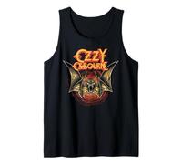 Ozzy Osbourne Bat Logo Red Débardeur