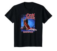 Ozzy Osbourne Blizzard Album Cover T-Shirt, Enfant, Noir, 4 Ans