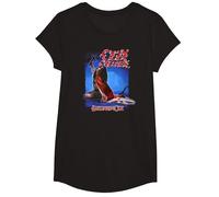 Ozzy Osbourne Blizzard Album Cover T-Shirt, Fille, Noir, M