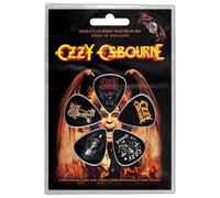 Ozzy Osbourne Guitar Picks Ordinary Man Nouveau Officiel Noir 5 Pack Plectrum Size One Size