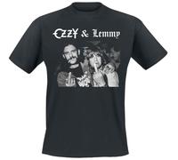 Ozzy Osbourne Hellraiser Ozzy & Lemmy Homme T-Shirt Manches Courtes Noir