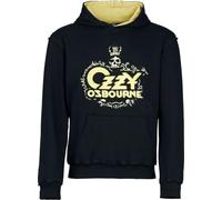 Ozzy Osbourne Logo Homme Sweat-Shirt à Capuche Noir/Jaune XXL