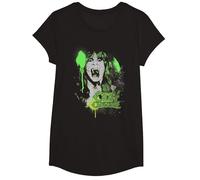 Ozzy Osbourne Speak Vintage Spray T-Shirt, Fille, Noir, M