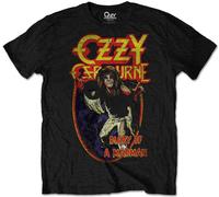 Ozzy Osbourne Tričko Journal d'un homme fou Uni Noir XL