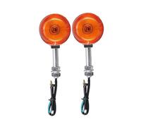 Ozzyr Clignotant de pour moto ambre, 2 pièces, voyants pour Super lumineux pour C70 CT70 CT90 XL100 CB350, accessoires pour Clignotants moto LED